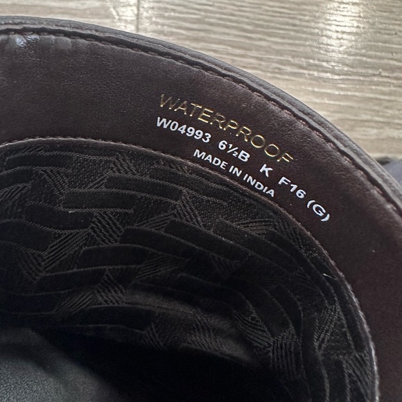 Cole Haan Brown Leather Ankle Boots - Picture 3 of 9